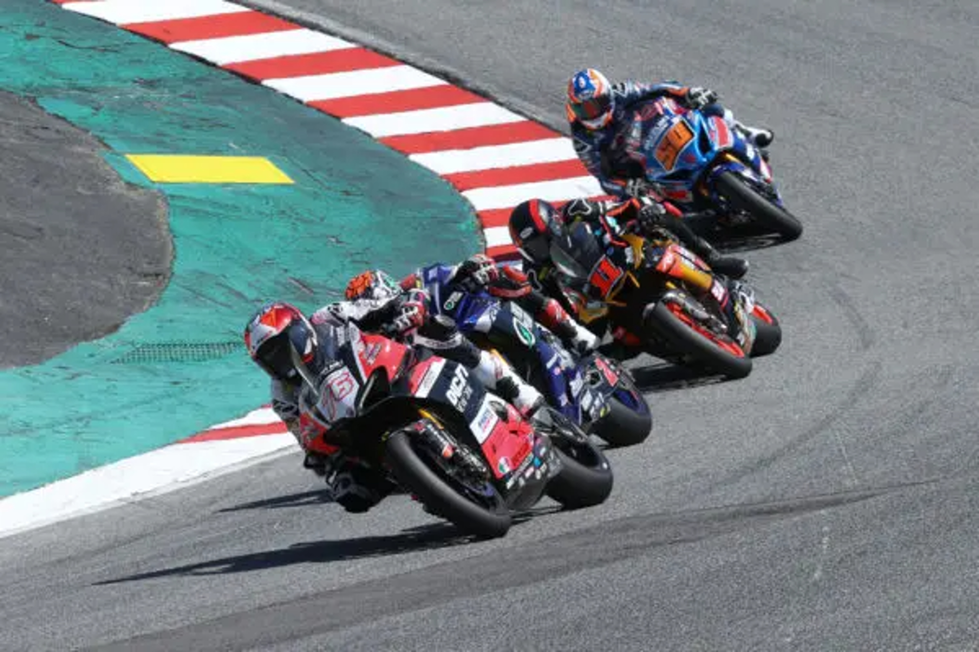 MotoAmerica racing at the Weathertech Raceway Laguna Seca photo by Brian J. Nelson