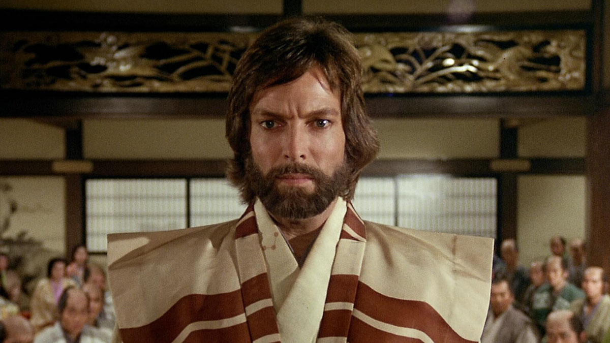 Richard Chamberlain in Shogun.