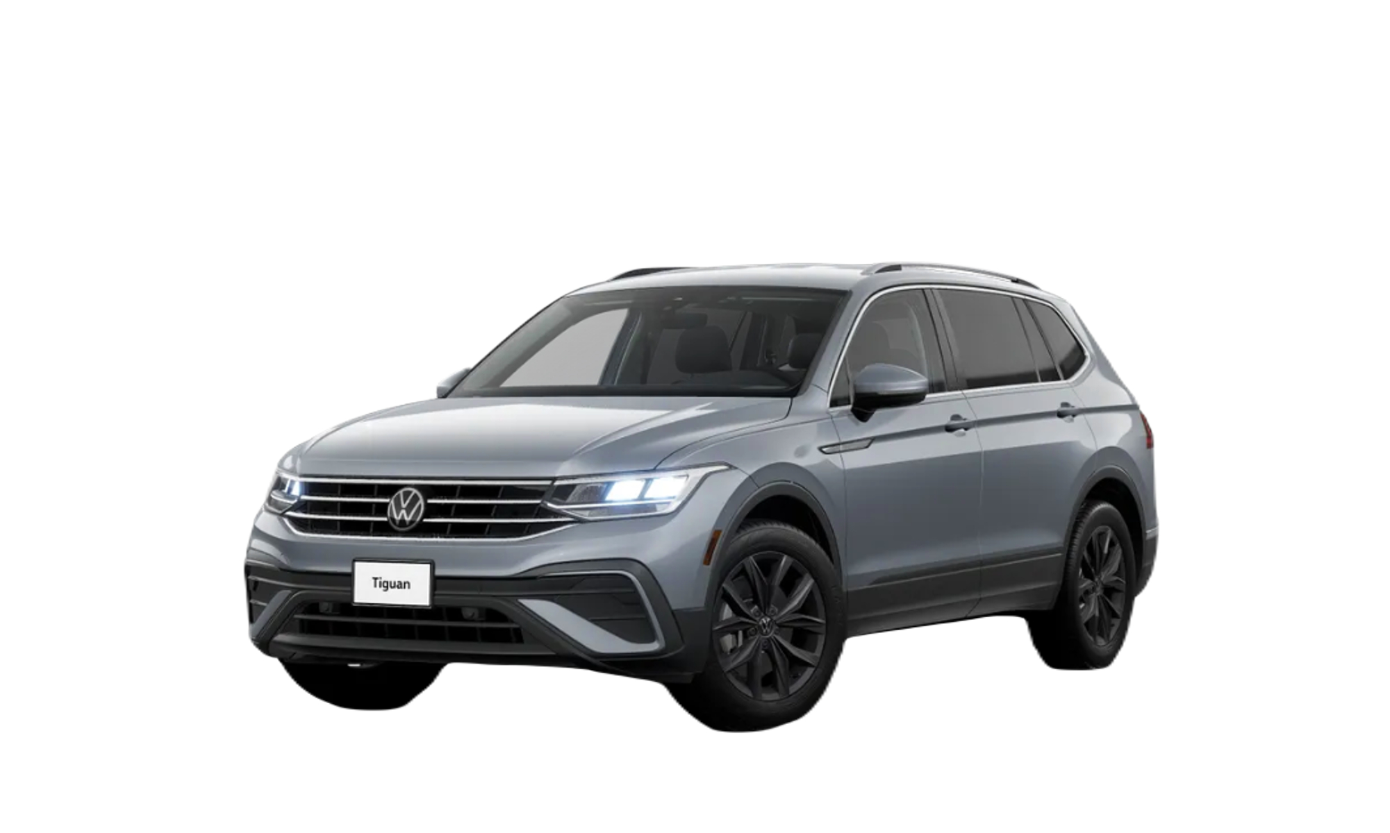 2024 VW Tiguan in Platinum Grey.