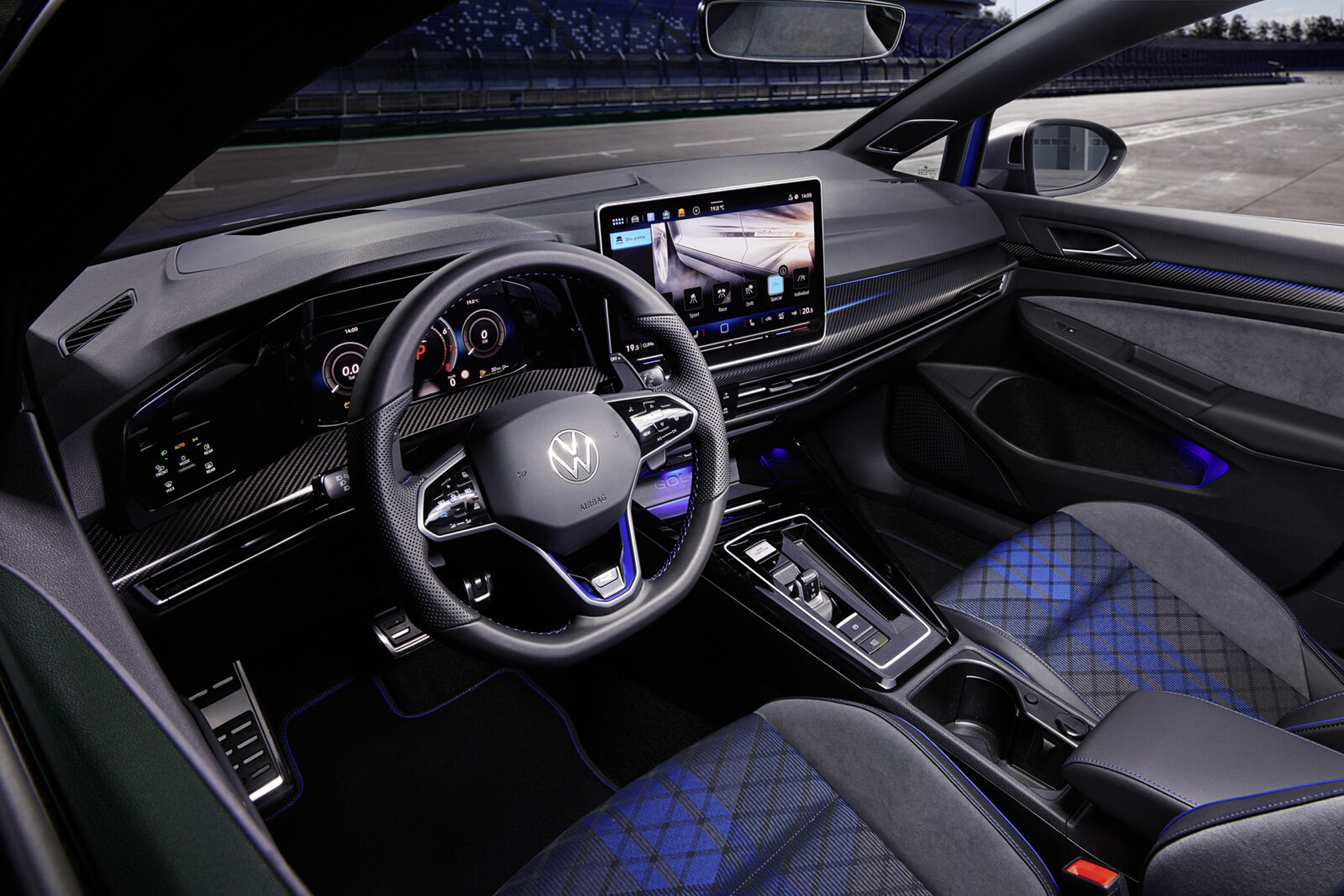 2025 Golf R interior.