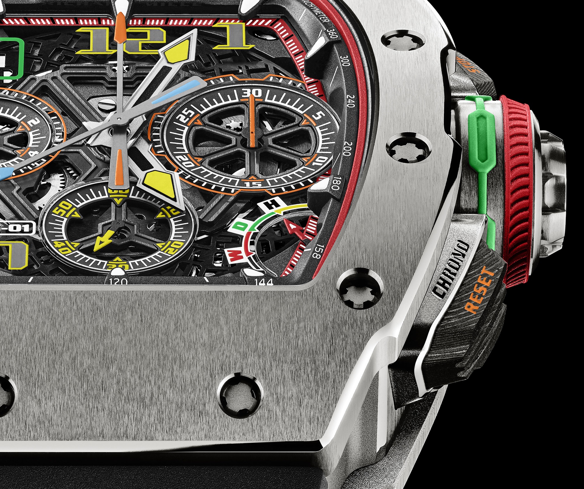 Richard Mille RM 65-01 dial close-up