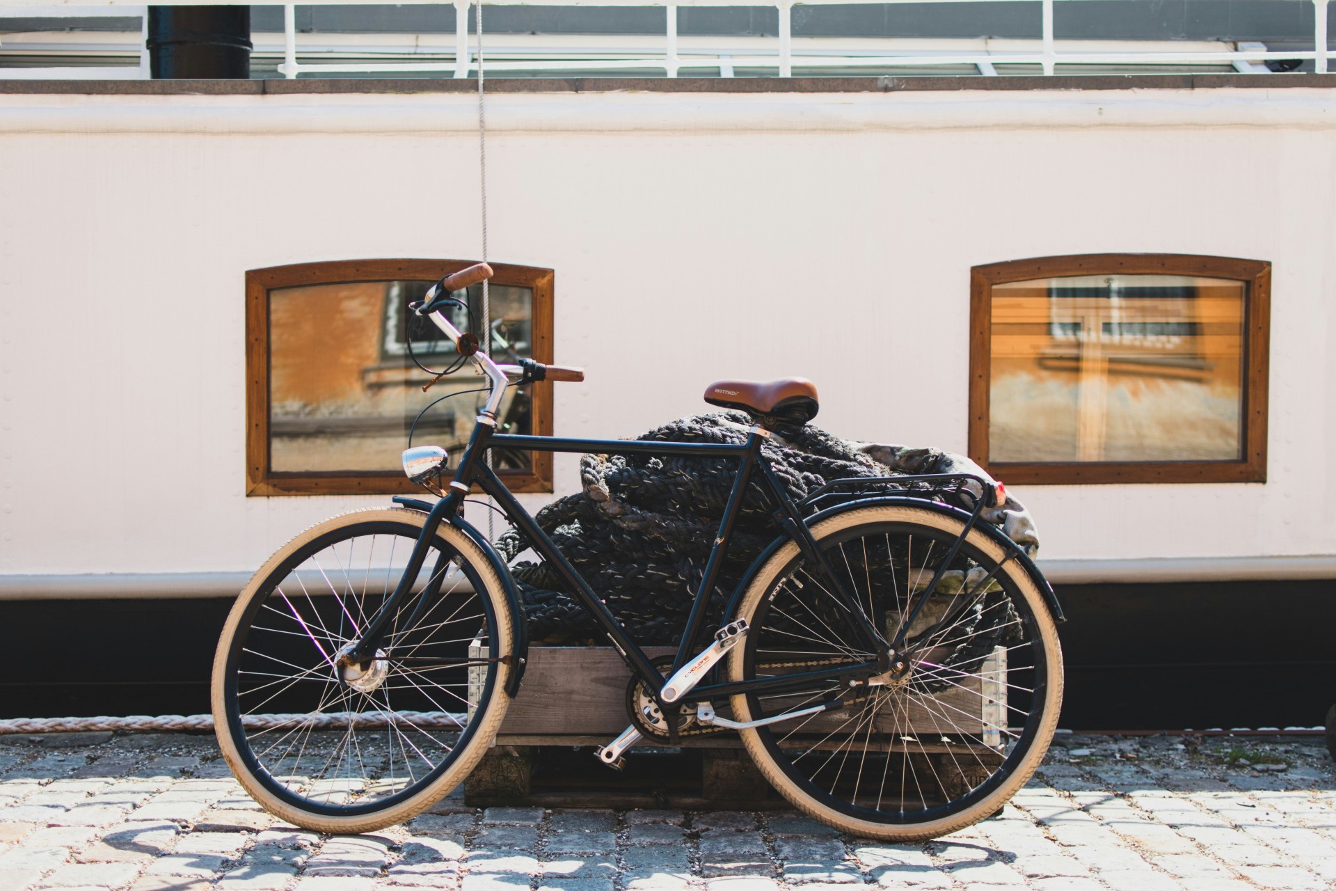 Bicycles on the streets of Copenhagen