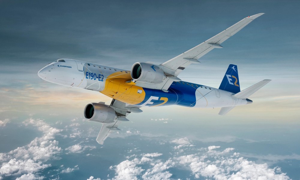 Embraer E190-E2 aircraft