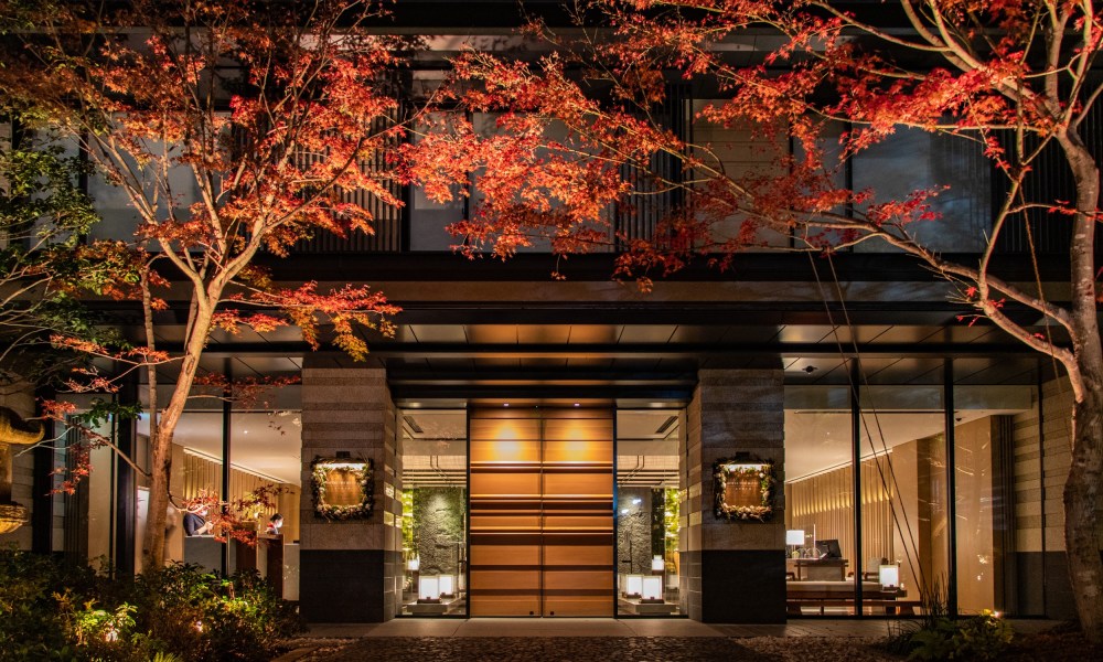 Autumn entrance, Hotel the Mitsui Kyoto