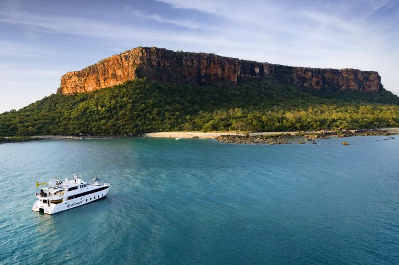 Cruise ship in Kimberley Region, Australia