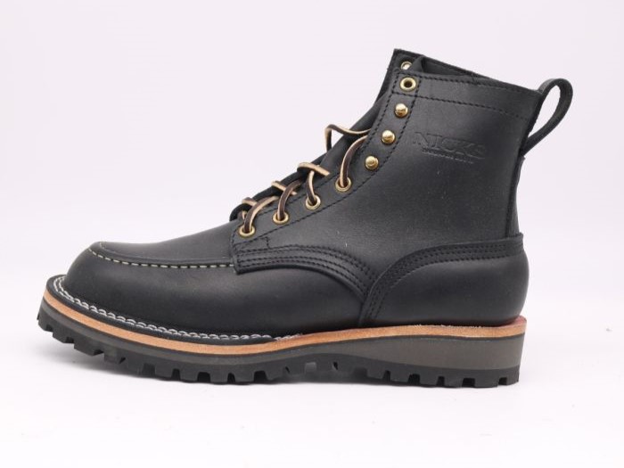 Nick's Handmade Boots Wood Butcher 7.5 EE boots