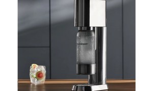 SodaStream Enso sparkling water maker on table