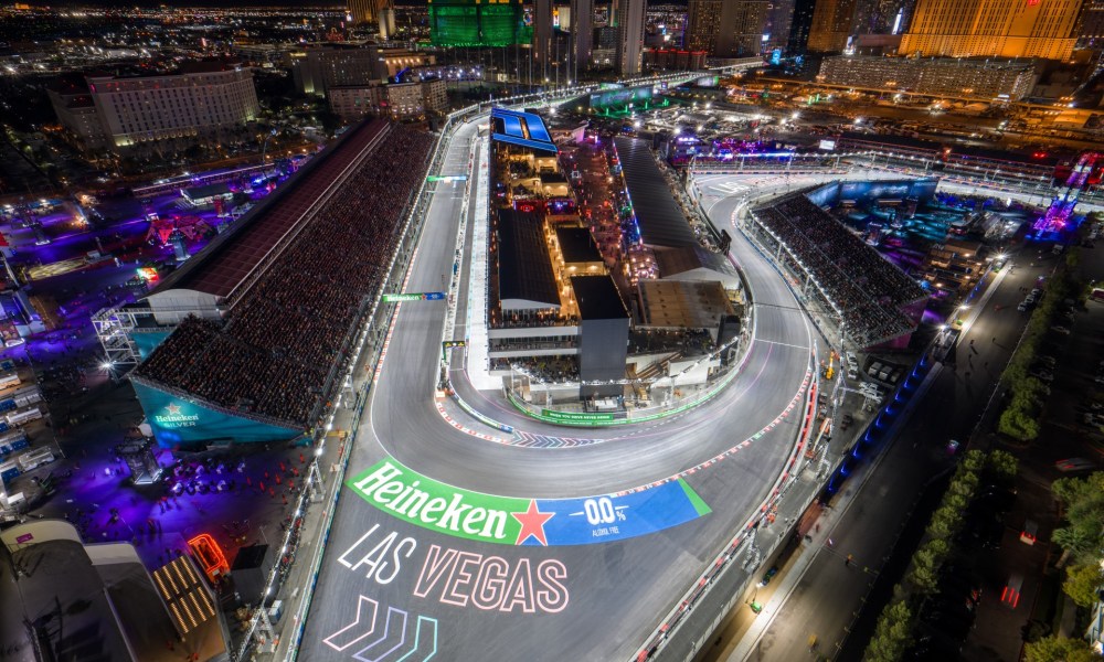 Las Vegas GP overhead photo