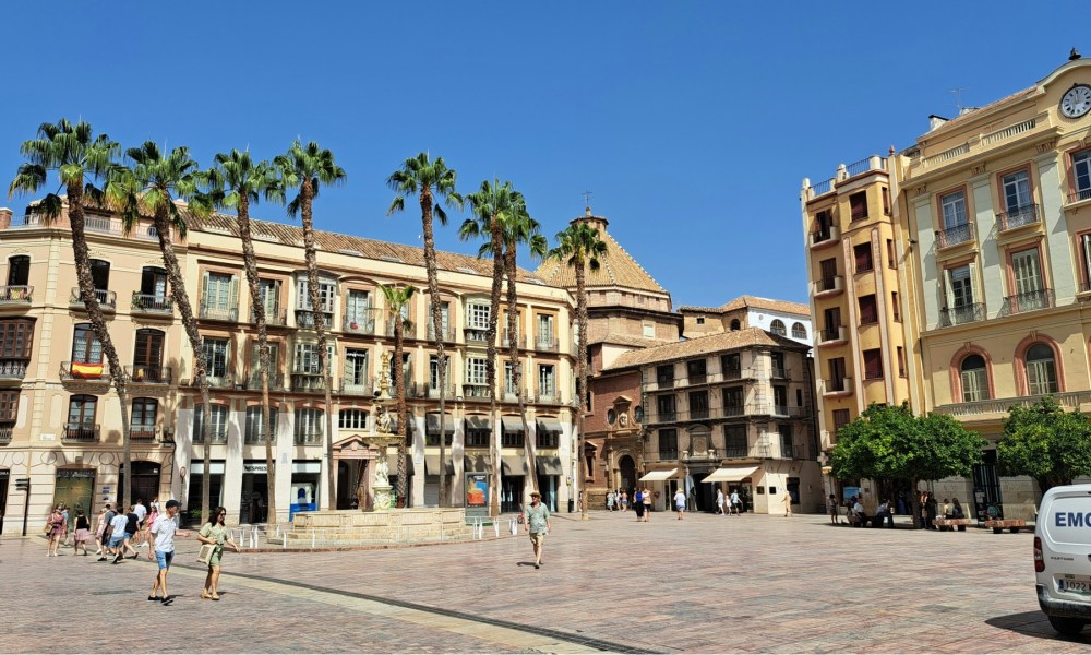 Streets of Málaga, Spain