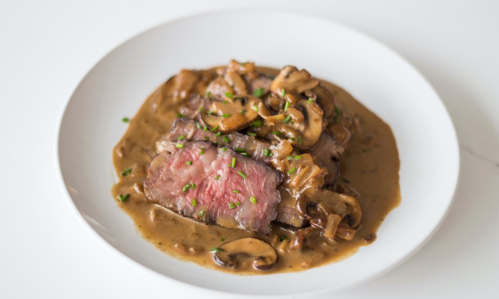 Steak Diane dish