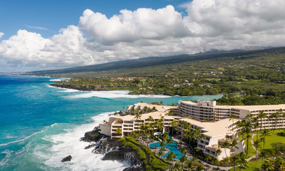 Aerial photo of OUTRIGGER Kona Resort & Spa