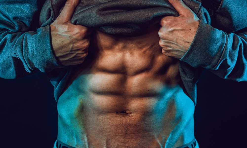 Abdominal muscles.