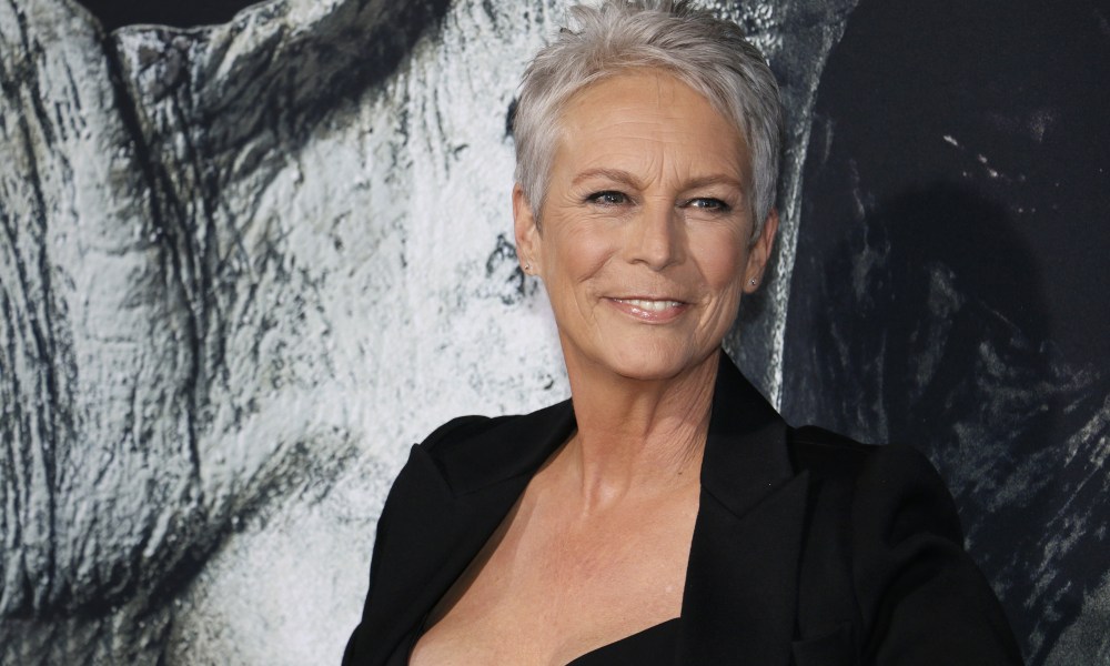 Jamie Lee Curtis at the Los Angeles premiere of 'Halloween