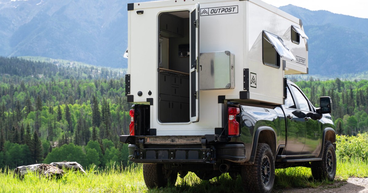 The Outpost 6.5 Truck Camper is a full-fledged vehicle with a tiny price tag