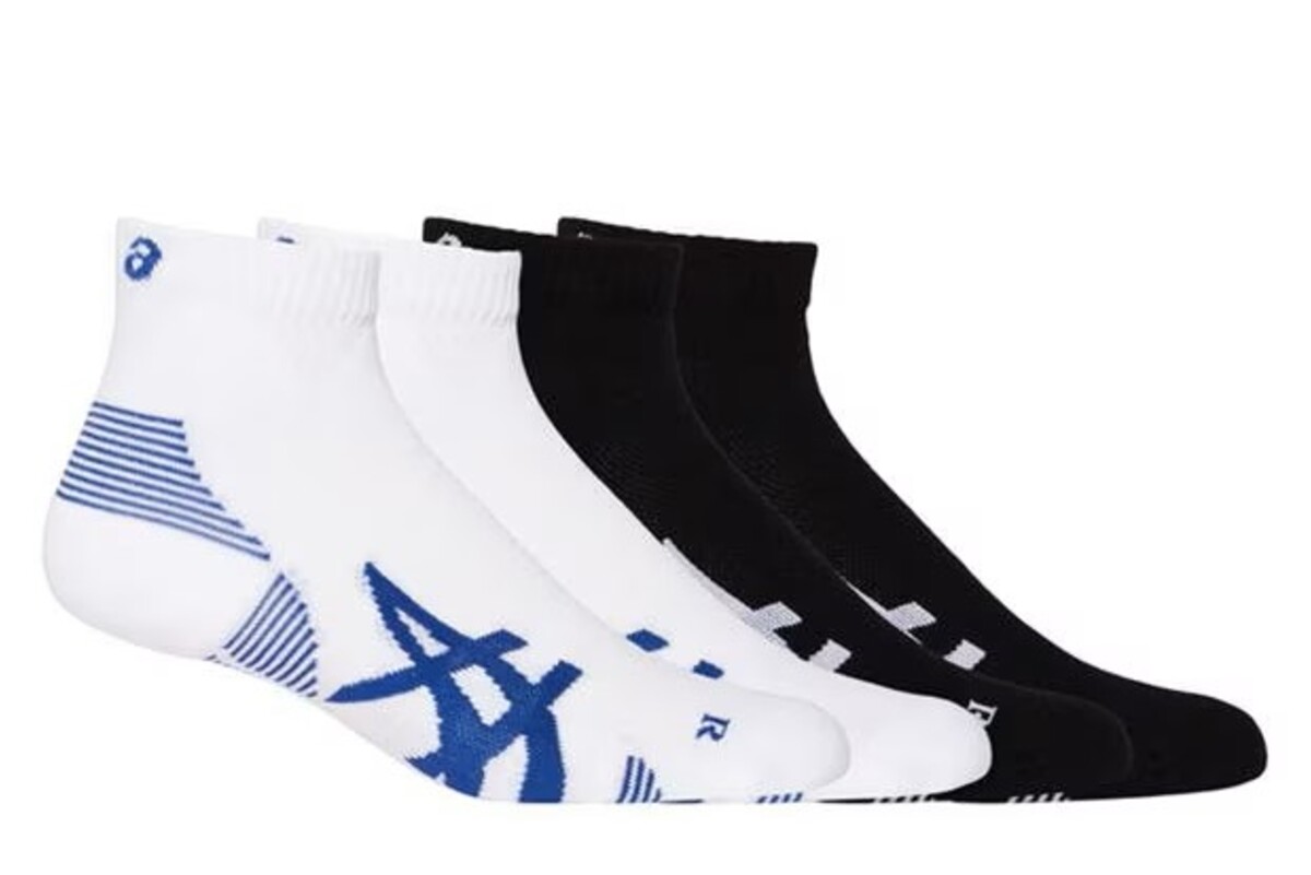 Asics cushion quarter socks 