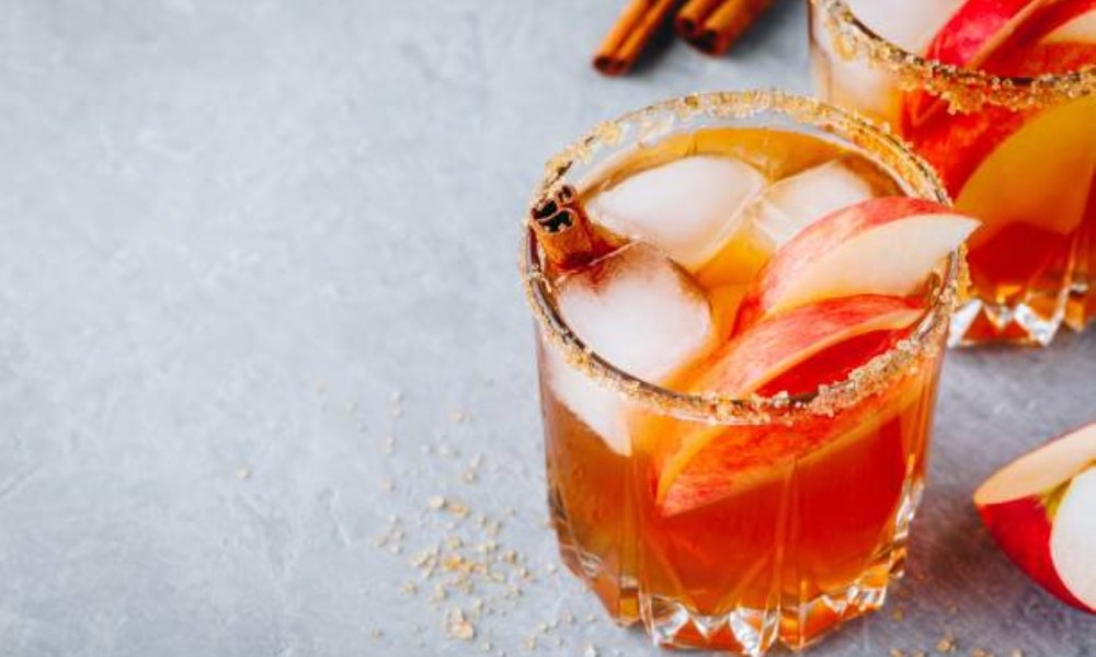 Apple cider margarita