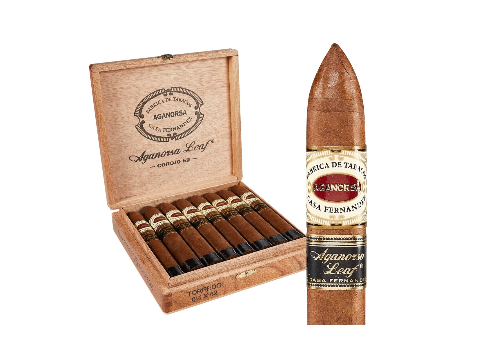 Casa Fernandez deal on Aganorsa Leaf Corojo torpedo at Atlantic Cigar Co