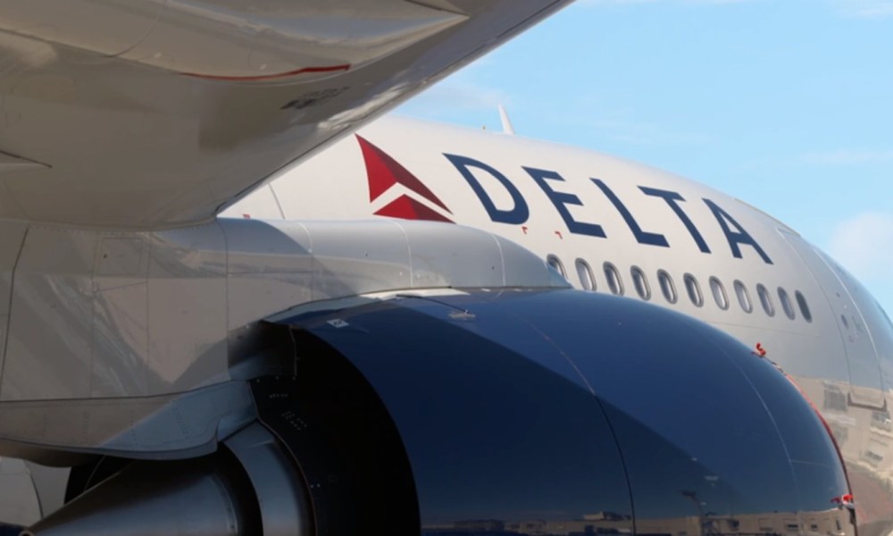 Delta Airplane fuselage