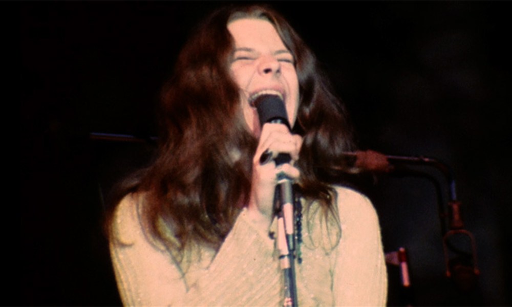 Janis Joplin at the Monterey Pop Festival.