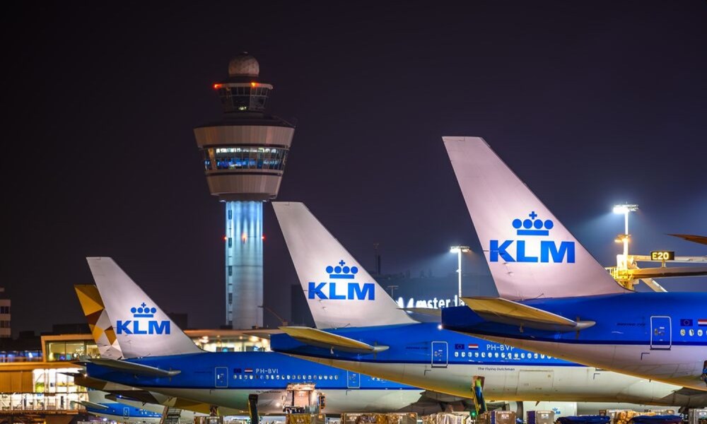 KLM airplanes