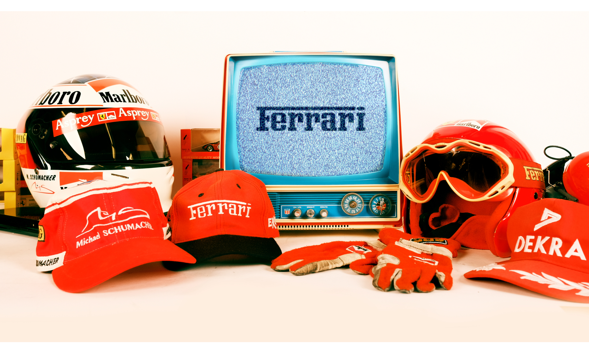 Michael Schumacher and Ferrari Collectibles.