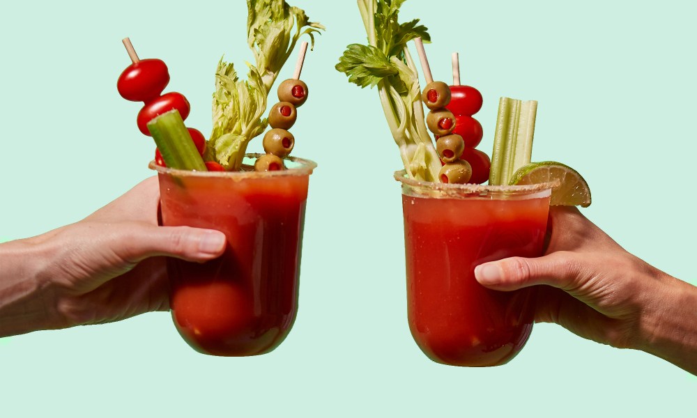 compostable cup cocktail recipes olive you bloody mary