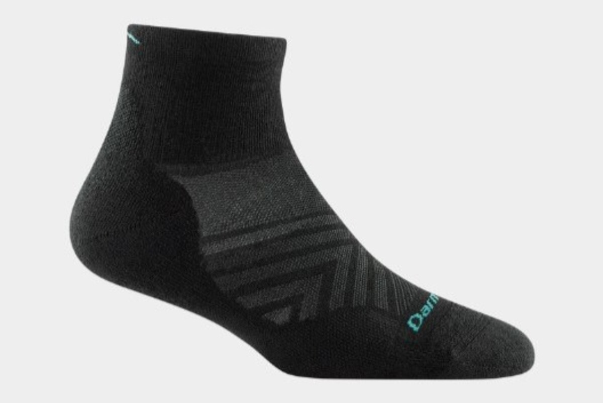 Darn Tough ultra-light quarter running socks 