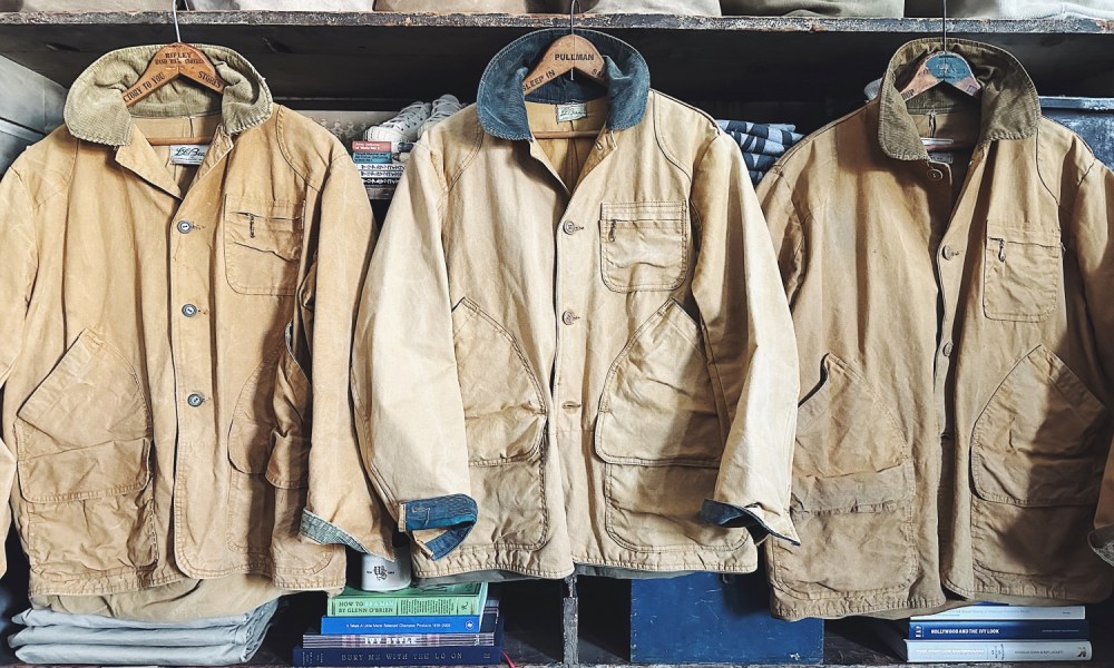 Three LL Bean Field Coats