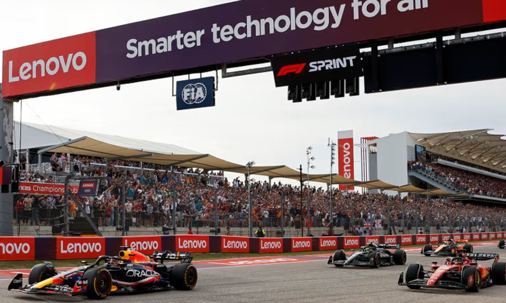 Circuit of the Americas race track in Austin, Texas.