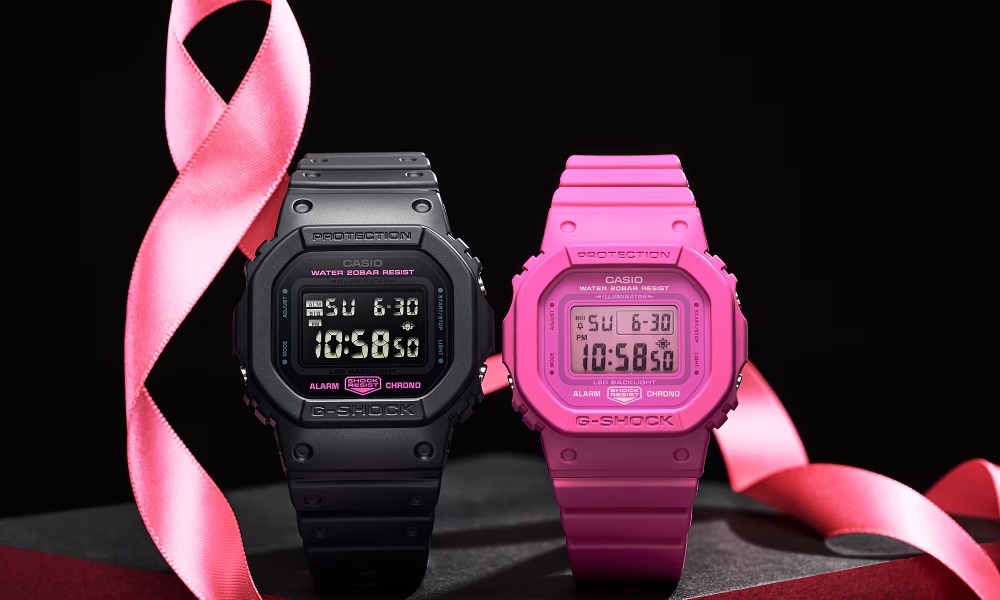 G-shock pink