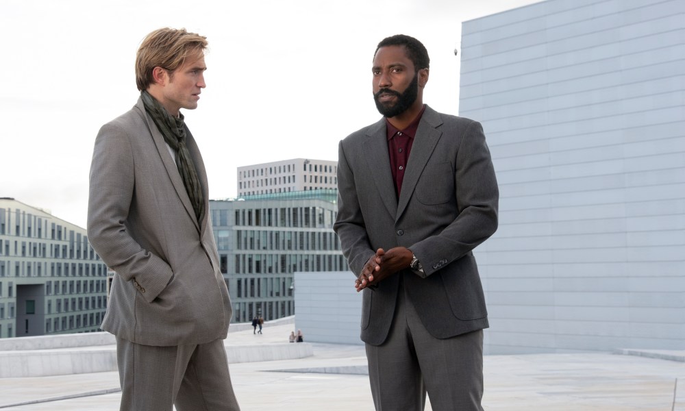 John David Washington and Robert Pattinson in Tenet.