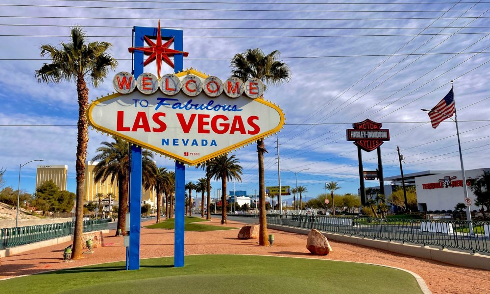 Welcome sign in Las Vegas