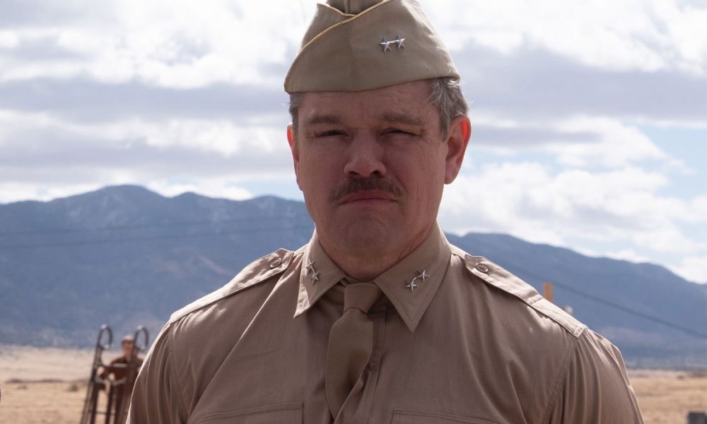 Matt Damon in Oppenheimer