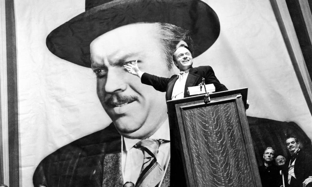 Orson Welles in Citizen Kane