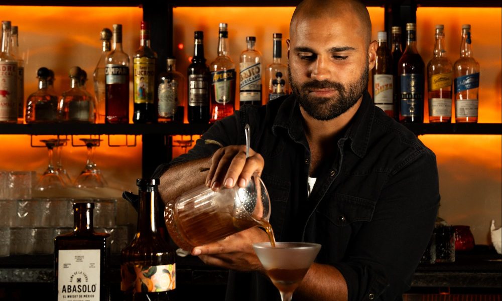 Josue Gonzalez, bartender at Swan Bar