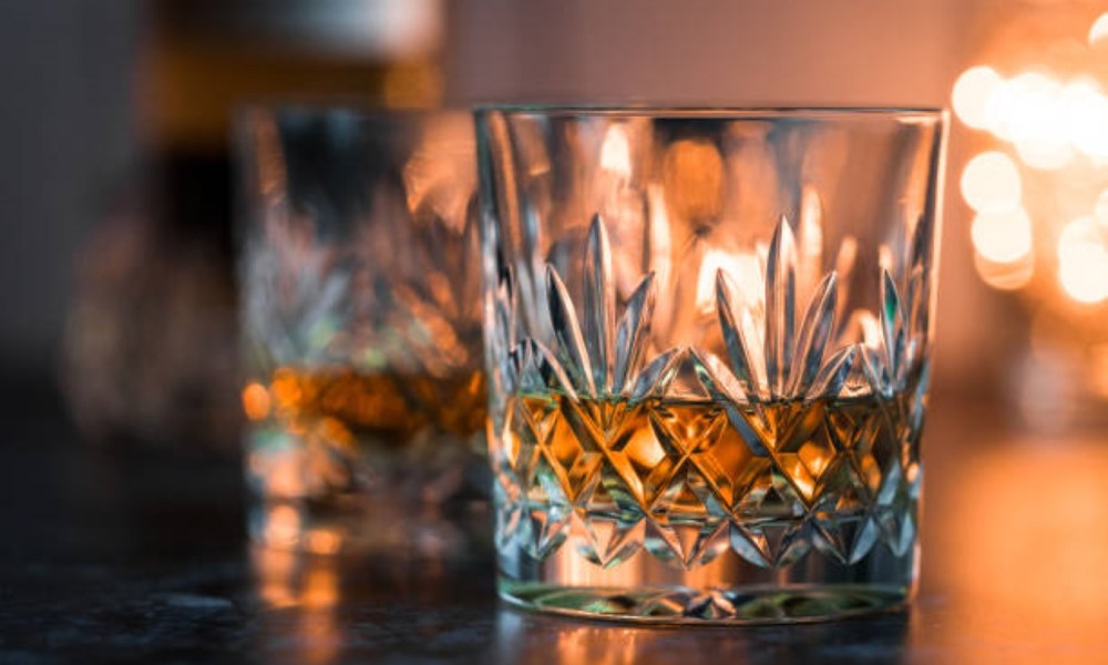 Whiskey glass