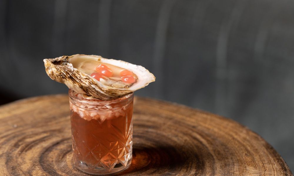 Berry Oyster Shooter