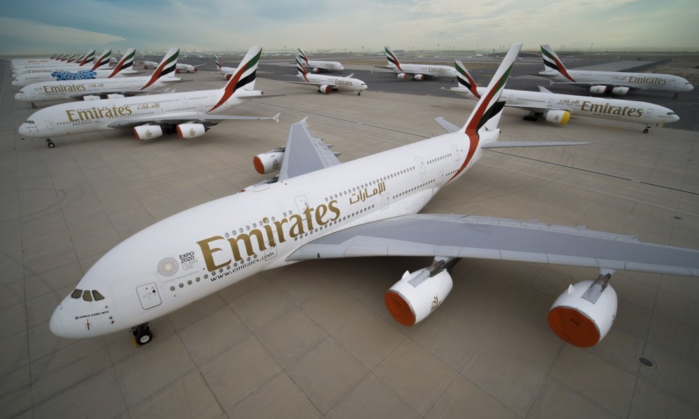 emirates best airline award widebody airplanes