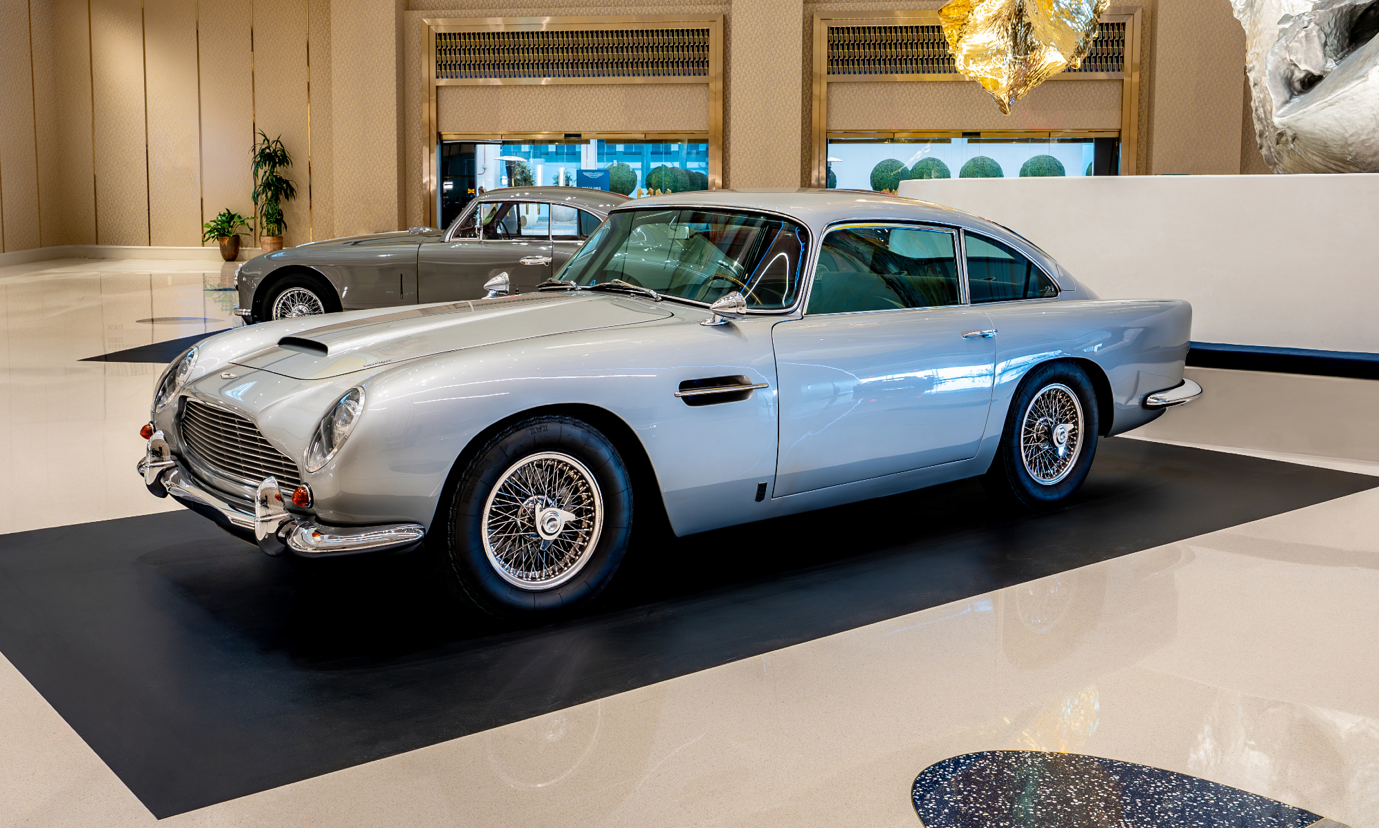 Fontainebleau Las Vegas Aston Martin British Bloodline 1965 Aston Martin DB5.