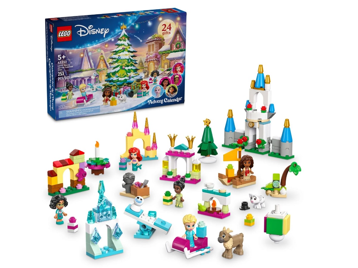 The Lego Disney Princess Advent Calendar on a white background.