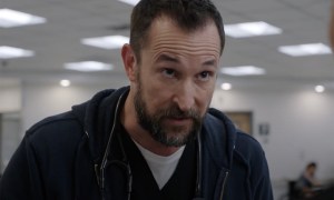 Noah Wyle as his character in The Pitt