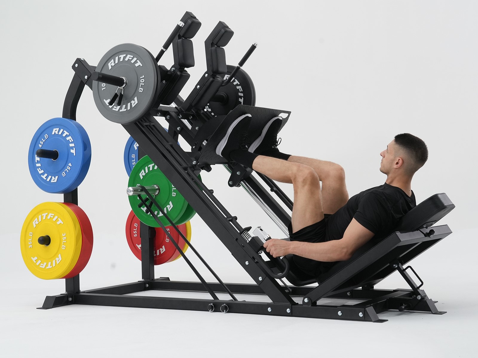 RitFit Gazelle leg press and hack squat machine