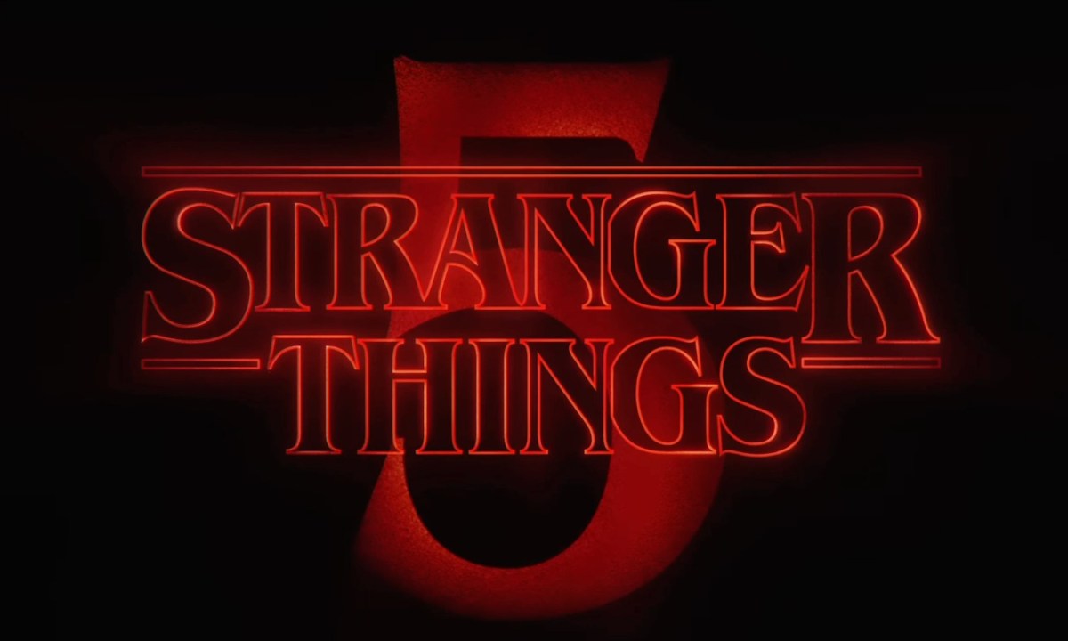 The logo for Stranger Things season 5.