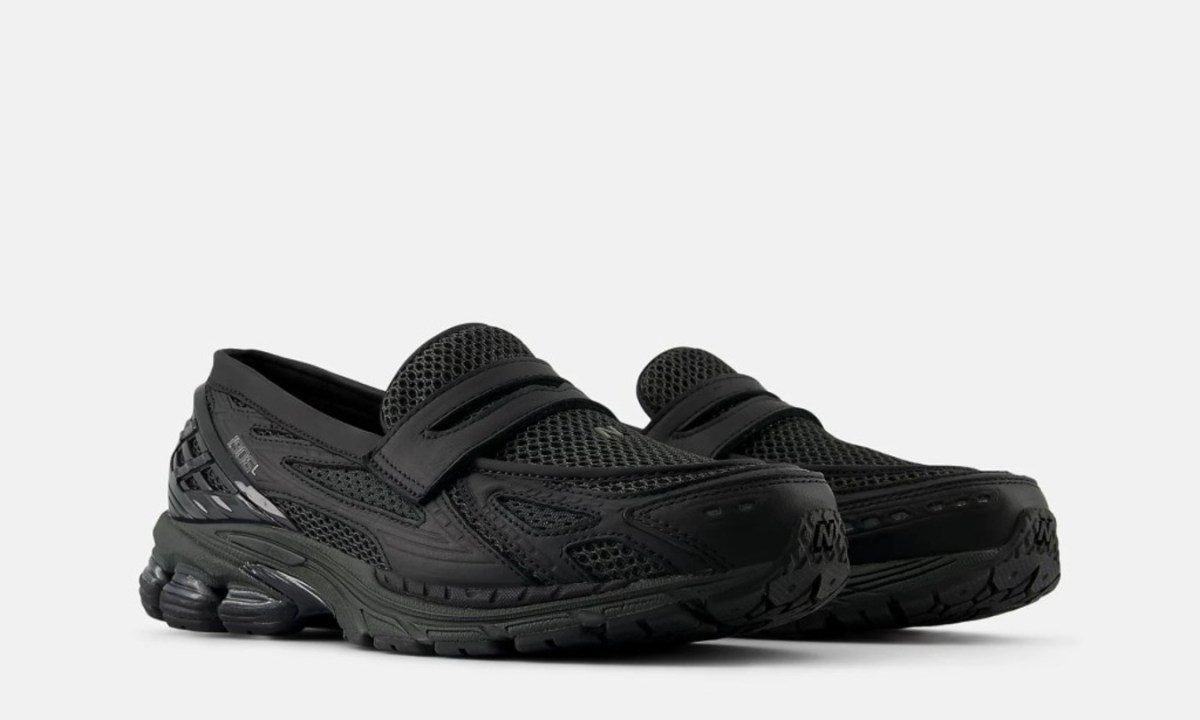 new balance 1906 loafer in black