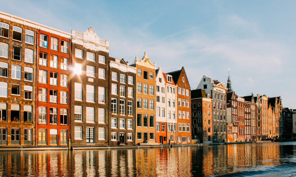 Amsterdam in the sun