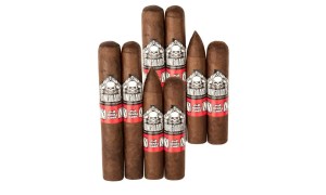 boneshaker full body cast sampler deal jrcigars december 2024 8 count  insane cigar jr cigars