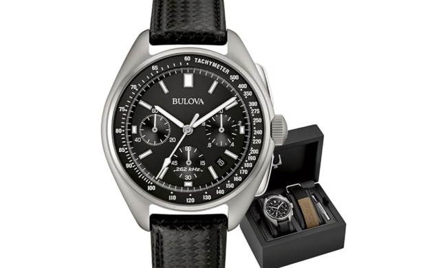 The Bulova Lunar Pilot on a white background.