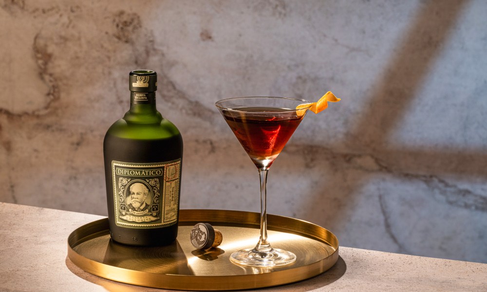 rum cocktails nye diplomatico manhattan