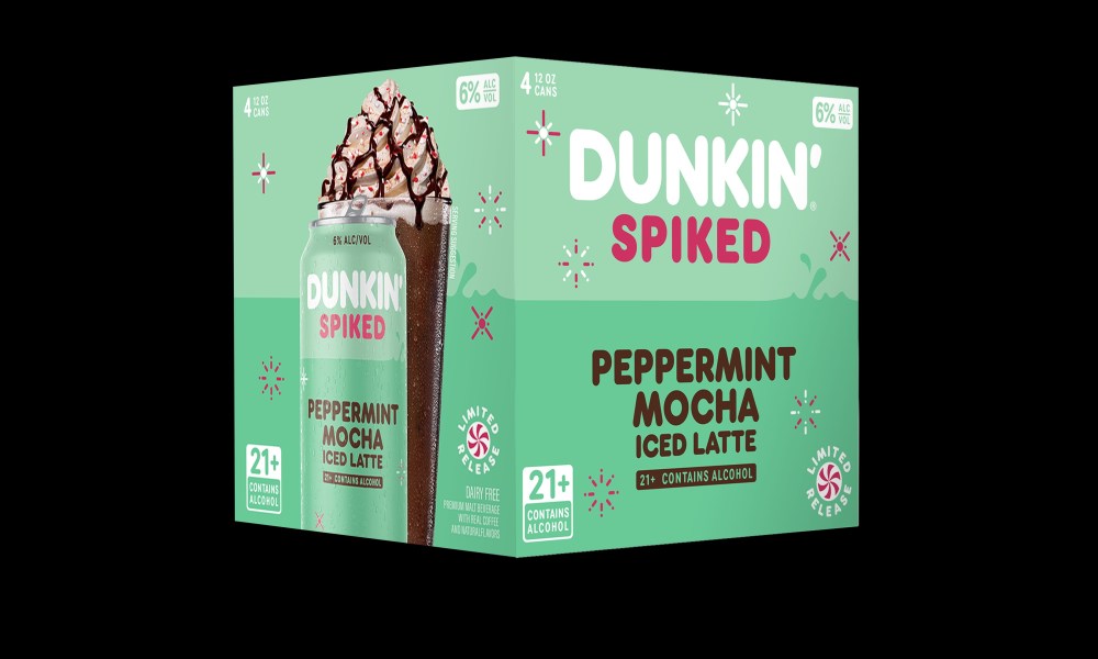 Dunkin' Spiked Peppermint Mocha