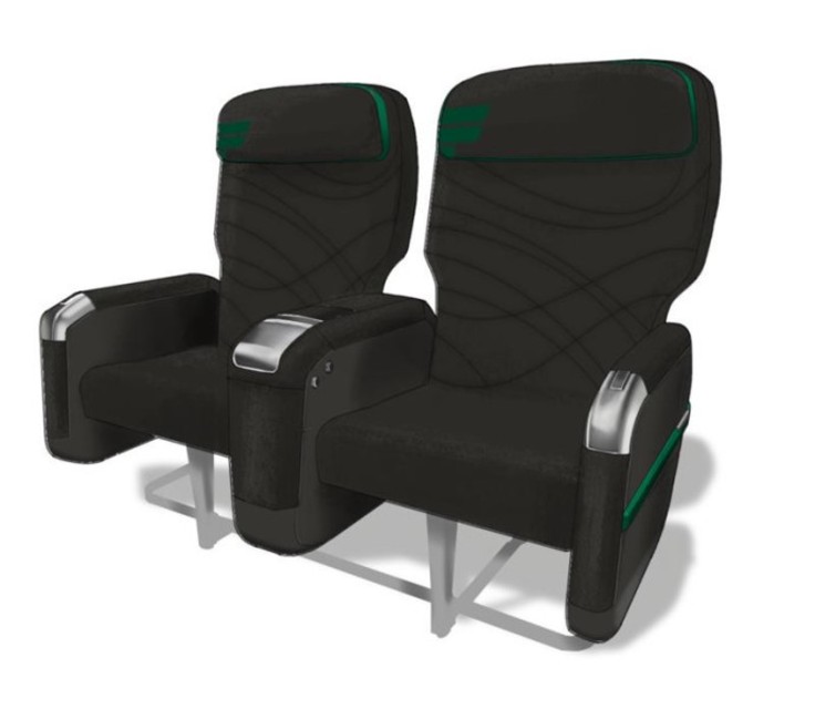 Frontier Airlines first class seats